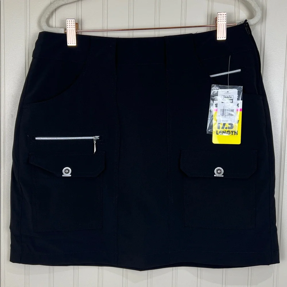 NWT Jamie Sadock Women’s Airwear Black Skort 17.5” Size 6